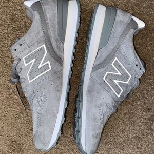 Grey and white New Balance